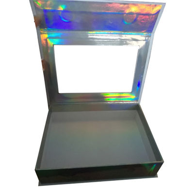 Efeito Holográfico Magnético Blush Embalagem Lash Box com Logotipo Personalizado HOLO