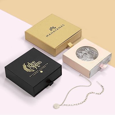 Caixa de embalagem de jóias para pulseiras pulseiras brincos colares anéis aceitável ODM OEM