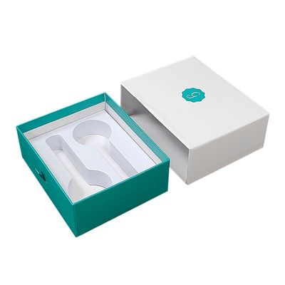 Caixas de papel de papel rígido personalizadas para massagem facial