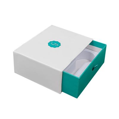 UV Finish Minte e branco bolhas de gelo de papelão rígido para massagem facial