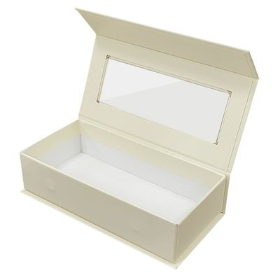 Matt Lamination Custom Jewel Wedding Ring Packaging Caixas magnéticas com inserções