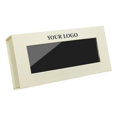 Matt Lamination Custom Jewel Wedding Ring Packaging Caixas magnéticas com inserções