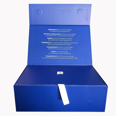 Caixa de embalagem magnética de papel de luxo Caixas de presente de cartão magnético rígido personalizadas