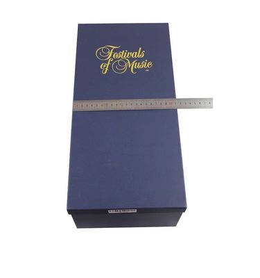 Caixas de papelão magnético para vinho para embalagens de papel de garrafas de tequila e vodka de vidro único