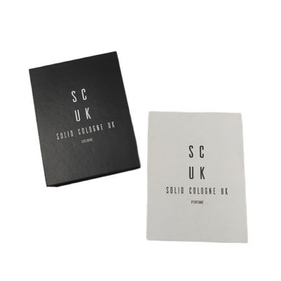 Caixa de embalagem e lata personalizada para perfume masculino de luxo