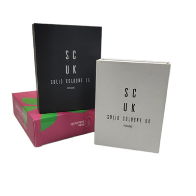 Caixa de embalagem e lata personalizada para perfume masculino de luxo