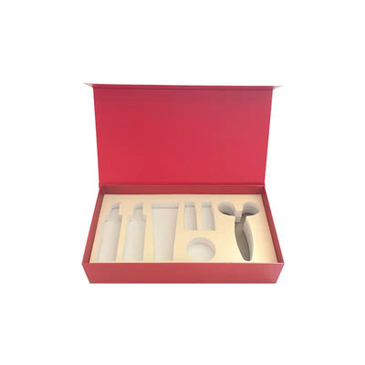 Caixa de papel com tampa flip para cuidados com a pele e rolo facial Gua Sha Set Solução de embalagem personalizada