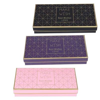 Caixa de embalagem cosmética de papelão rígido com fecho magnético e design personalizado