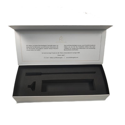 Logotipo personalizado CMYK Luxury Book Shape Magnetic Watch Box para solução de embalagem de relógios
