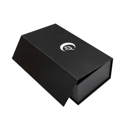 Impressão em folha de ouro caixa de presente magnética retangular embalagem com inserção de espuma e envelope