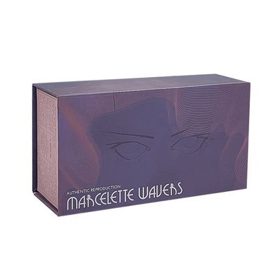Impressão CMYK/PANTONE Luxury Matte Magnetic Flip Packaging Paper Box para cosméticos