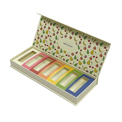 10 ml Embalagem de Óleos Essenciais Cartão Flip Top Fecho Magnético Caixa de Papel Regalo Cartão