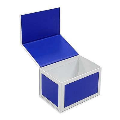 Reciclagem Impressão de logotipo de cartão rígido personalizado caixa magnética de papel magnético Flip Top caixas de presente