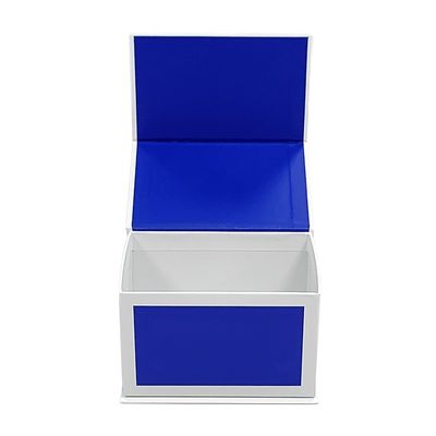 Reciclagem Impressão de logotipo de cartão rígido personalizado caixa magnética de papel magnético Flip Top caixas de presente