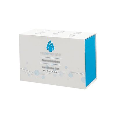 Caixa de aba com embalagem magnética de luxo personalizada, produto para cuidados com a pele, caixa magnética de inserção de espuma