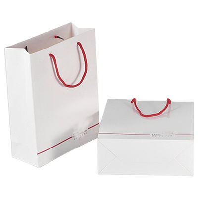 OEM Roupas de tecido Calçados Bolsa de papel Custom Bolsas de compras de luxo