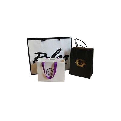 Impressão CMYK/PANTONE Cartão Kraft personalizado Euro Tote Saco de presente para roupas