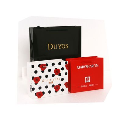Exquisitos punhos de papelão selando bolsas de impressão multicolor de luxo
