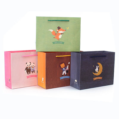 Exquisitos punhos de papelão selando bolsas de impressão multicolor de luxo