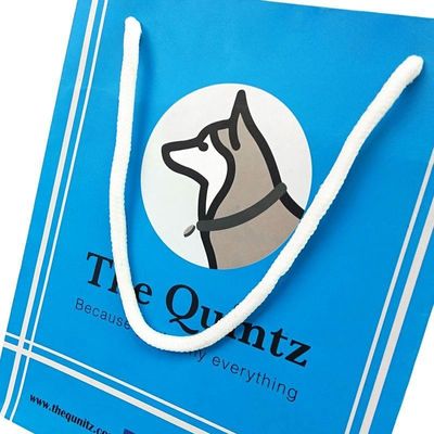 Saco de embalagem de roupas personalizadas ecológico com papel sem madeira reciclado e logotipo personalizado