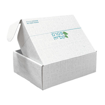 Cartão de Papel Kraft Custom Vestuário Vestuário Embalagem Cartão de Correio Movimento de Envio Caixas corrugadas com fita de raspagem de fecho