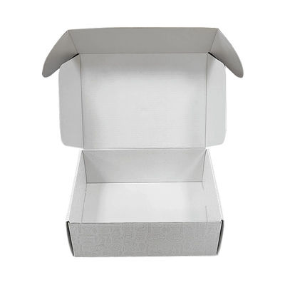Cartão de Papel Kraft Custom Vestuário Vestuário Embalagem Cartão de Correio Movimento de Envio Caixas corrugadas com fita de raspagem de fecho