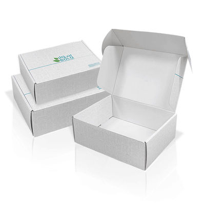 Cartão de Papel Kraft Custom Vestuário Vestuário Embalagem Cartão de Correio Movimento de Envio Caixas corrugadas com fita de raspagem de fecho