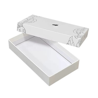 Logotipo personalizado Embalagem de presente de cartão de duas peças para carteira e bolsa de mão