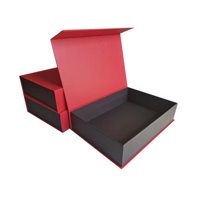 Luxo Custom Magnético Livro Forma Caixa de presente Papel duro Flip Cover fecho magnético Caixa de papel de papelão para creme de olhos e jóias