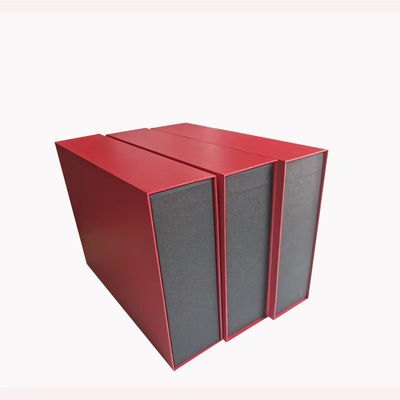 Luxo Custom Magnético Livro Forma Caixa de presente Papel duro Flip Cover fecho magnético Caixa de papel de papelão para creme de olhos e jóias