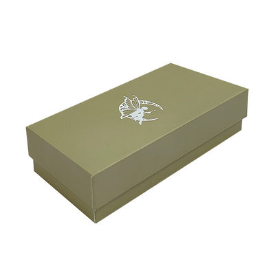 Logotipo personalizado Pequeno ouro de luxo tampa e base garrafa de perfume caixa de presente de papelão rígido