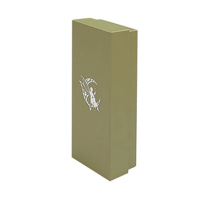 Logotipo personalizado Pequeno ouro de luxo tampa e base garrafa de perfume caixa de presente de papelão rígido