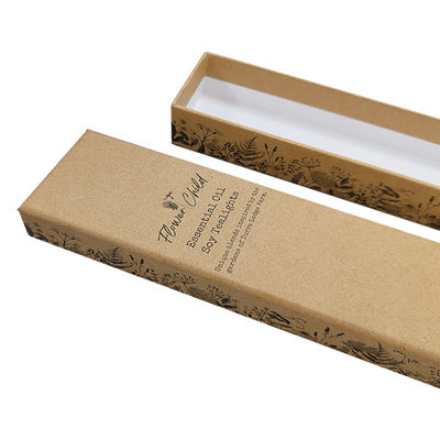 Papel Luxury Design Craft Ivory Papel tapa e base de papelão Joias embalagem caixa de presente com espuma