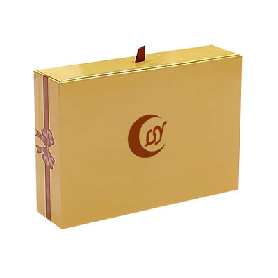 Caixa de papel de presente personalizada com impressão a cores para conjuntos de presentes Pacotes de embalagem Caixa rígida de papel