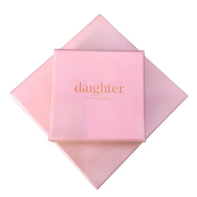 Caixa de embalagem personalizada de jóias Necklace Ring Earring Bracelet Gift Box With Logo
