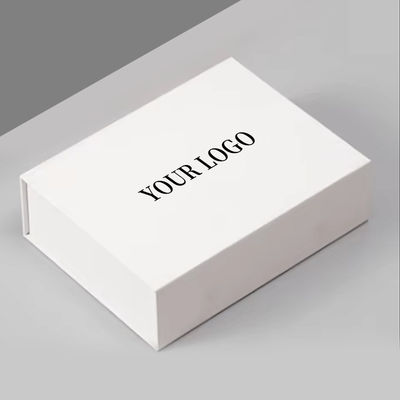 Logotipo personalizado Caixa de presente dobrável Flat Luxury Magnético de armazenamento dobrável Calçados Roupas Caixa de embalagem
