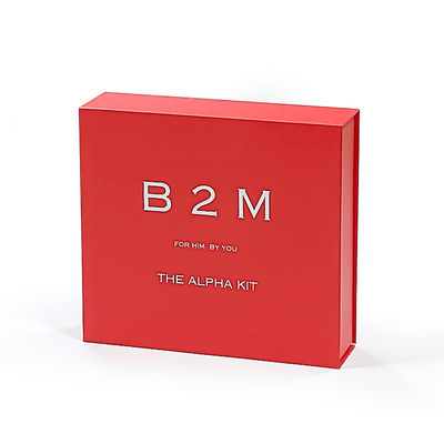 Embalagem personalizada de presente de luxo Caixa de papel rígida magnética personalizada com aba magnética