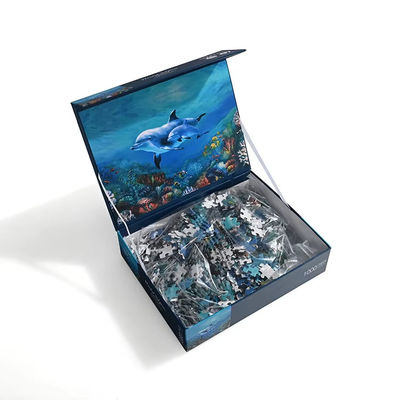 Caixa Magnética de Cartão Personalizada Embalagem Caixa de presente dobrável de luxo com tampa magnética para roupas de perfume Carteira
