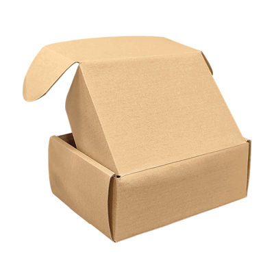 Logotipo personalizado Impresso Eco-friendly Entrega Castanho Cartão de Papel Kraft Mailer Envio Caixa de Correio