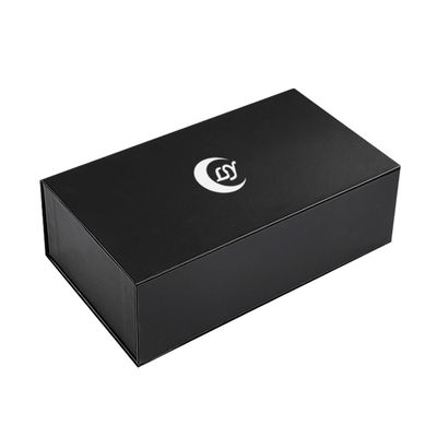 Caixa de forma de livro magnética personalizada Botella de perfume Caixa de presente de papel de embalagem para venda por atacado Com janela de PVC
