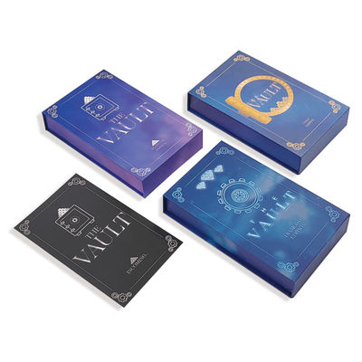 Caixa de papel de logotipo personalizado de luxo Caixa cosmética de fechamento magnético Caixa de embalagem de presente Caixa para jóias Outros produtos de luxo Embalagem