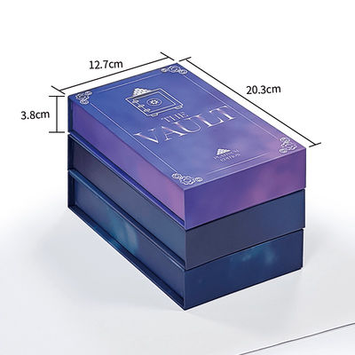 Caixa de papel de logotipo personalizado de luxo Caixa cosmética de fechamento magnético Caixa de embalagem de presente Caixa para jóias Outros produtos de luxo Embalagem