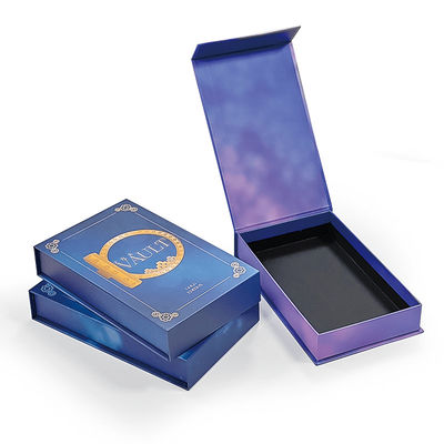 Caixa de papel de logotipo personalizado de luxo Caixa cosmética de fechamento magnético Caixa de embalagem de presente Caixa para jóias Outros produtos de luxo Embalagem