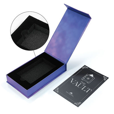 Caixa de papel de logotipo personalizado de luxo Caixa cosmética de fechamento magnético Caixa de embalagem de presente Caixa para jóias Outros produtos de luxo Embalagem