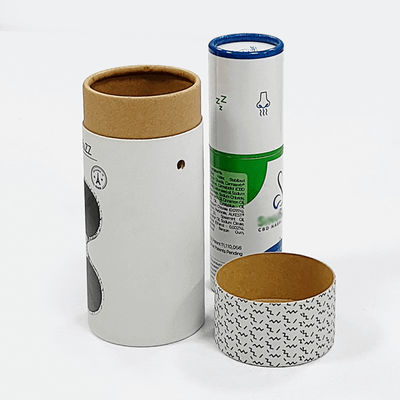 Embalagens para velas em caixas de tubos de papel personalizadas