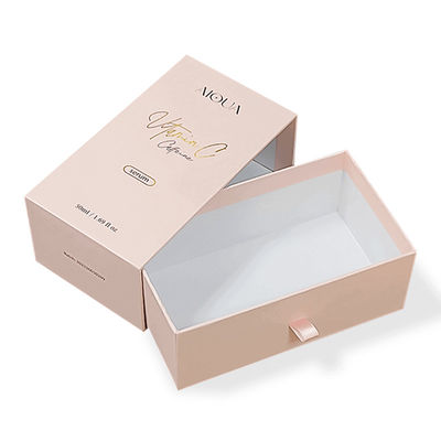 Fábrica a granel Custom Private Label Jewelry Box Necklace Earring Ring Packet Box Drawer