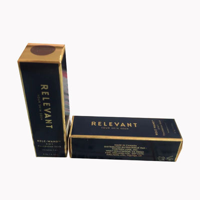 Logotipo Eco Amigável Personalizado Papel de Luxo Embalagem Cosmética Batom Gloss de Lábios Tubo Lips Glaze Embalagem Caixa de Presente