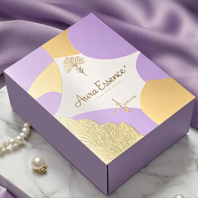 Logotipo personalizado Cartão de papel dobrável Saco de chá Caixa-presente para embalagens de luxo de chá e café perfumados