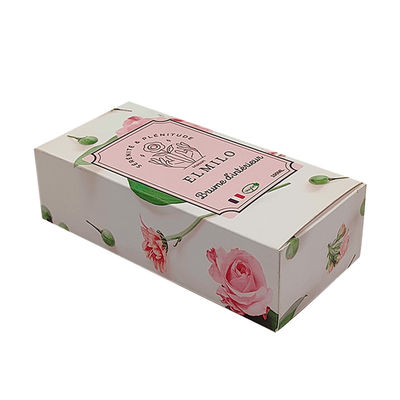Impressão personalizada Biodegradável Perfumes de beleza Cuidados da pele Cosméticos Caixa de embalagem Estampagem a quente Caixa de papel em relevo