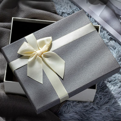 Caixa de presente de alta qualidade Embalagem Tamanho personalizável Para o Dia dos Namorados Dia da Mãe Arco Preto Branco Decoração Caixa de presente